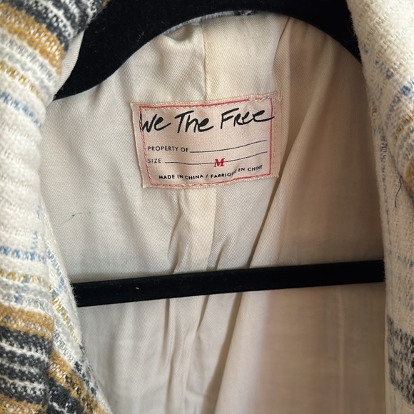 Free people cropped plaid jacket - Picture 4 of 7